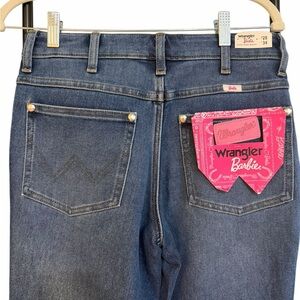NWT Wrangler X Barbie high rise boot cut Jeans